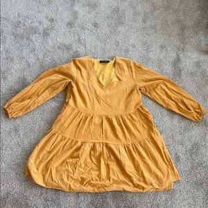 Charming Mustard Dress